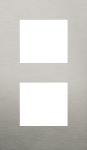 Niko - Tweevoudige afdekplaat, 60 mm centerafstand, verticaal, - 150-76200