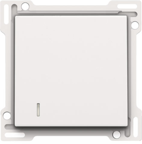Niko - Afwerkingsset voor hotelkaartschakelaar, white coated - 154-61901