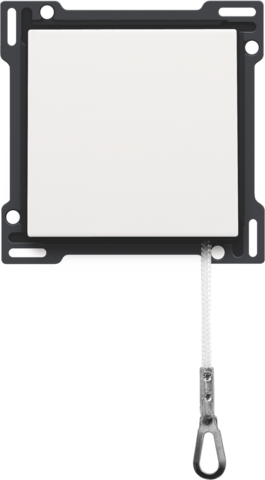 Niko - Afwerkingsset voor trekschakelaar, white coated - 154-63606