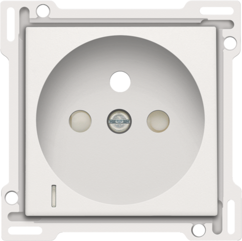 Niko - Afwerkingsset met doorschijnende lens voor stopcontact met s - 154-66607