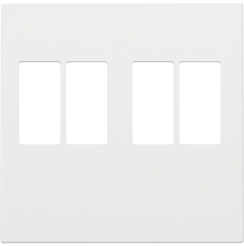 Niko - Afwerkingsset voor tweevoudige luidsprekeraansluiting, white - 154-69701