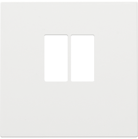 Niko - Afwerkingsset voor enkelvoudige luidsprekeraansluiting, whit - 154-69801