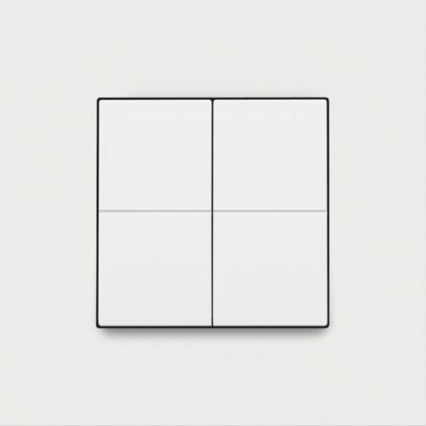 Niko - dimschakelaar voor het Hue systeem, Niko Pure steel whi - 154-91004