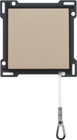 Niko - Afwerkingsset voor trekschakelaar, champagne coated - 157-63606