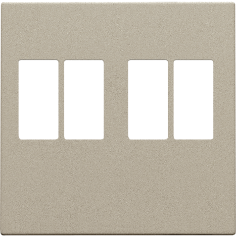 Niko - Afwerkingsset voor tweevoudige luidsprekeraansluiting, champ - 157-69701