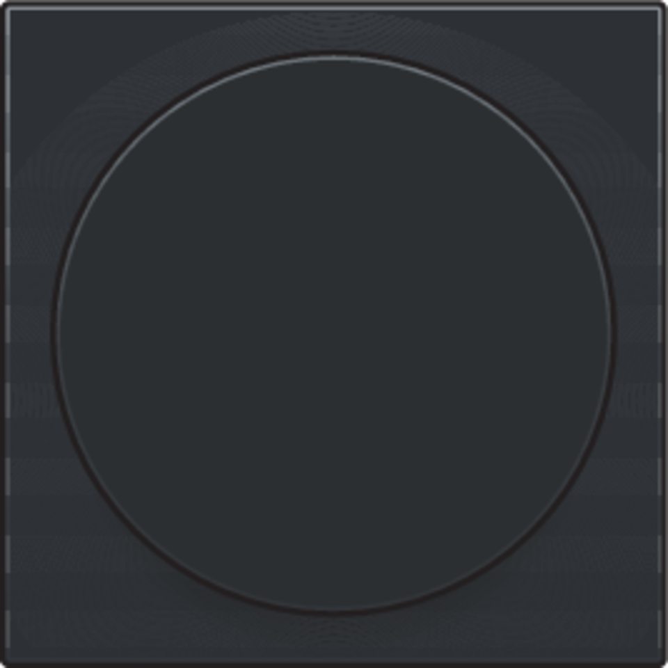 Niko 161-31003: Afwerkingsset voor draaiknopdimmer of extensie, incl. draaiknop, black coated - Image 2