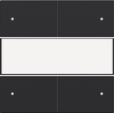 Niko - Afwerkingsset voor 4 voudige potentiaalvrije drukknop 24 V m - 161-40350