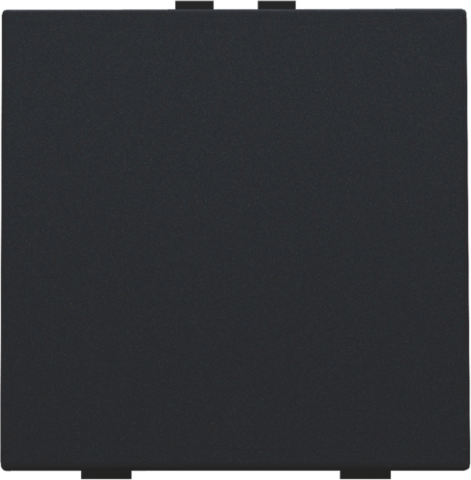Niko - Enkelvoudige drukknop voor Niko Home Control, black coated - 161-51001