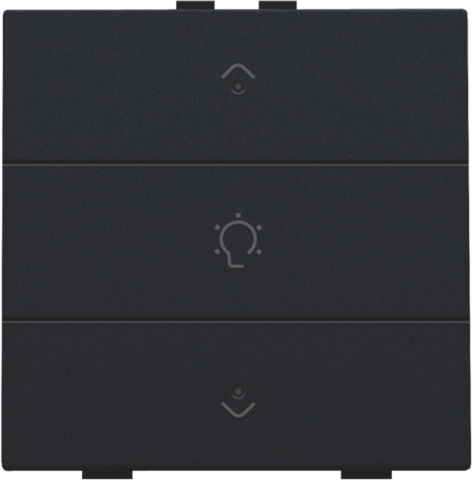 Niko - Enkelvoudige dimbediening voor Niko Home Control met leds, b - 161-52043
