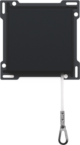 Niko - Afwerkingsset voor trekschakelaar, black coated - 161-63606