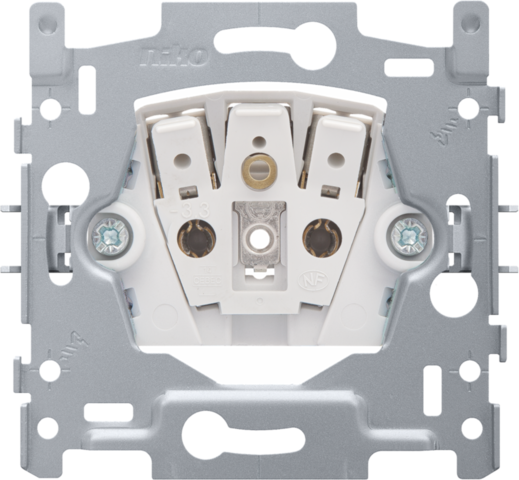 Niko - Sokkel voor stopcontact zonder aarding, inbouwdiepte 21 mm, - 170-31300