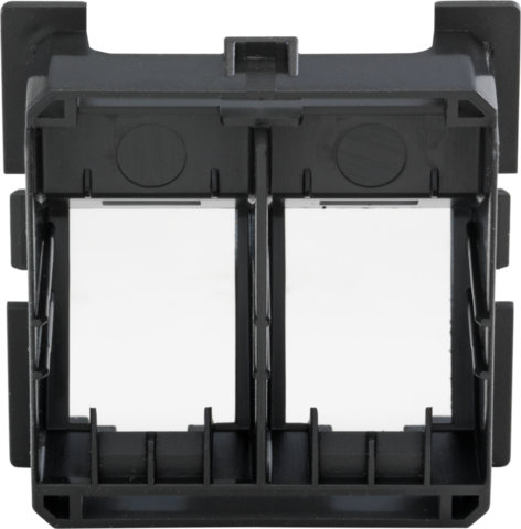 Niko - Passtuk 9.1 dubbel schuin voor RJ connectoren 650 450xx - 170-65904