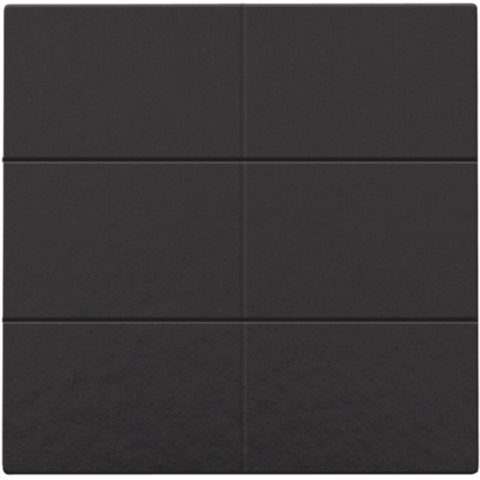 Niko - Zesvoudige drukknop voor Niko Home Control, piano black coat - 200-51006