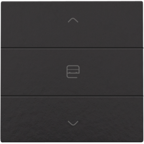 Niko - Enkelvoudige motorbediening voor Niko Home Control, piano bl - 200-51033