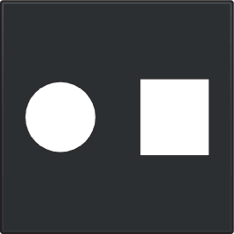 Niko 200-65702: Afwerkingsset voor enkelvoudige coaxaansluiting en netwerkaansluiting RJ45, piano black coated - Image 2