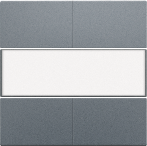 Niko - Afwerkingsset voor 4 voudige potentiaalvrije drukknop 24 V m - 220-40250