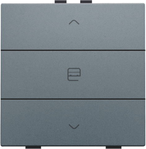 Niko - Enkelvoudige motorbediening voor Niko Home Control, blue gre - 220-51033