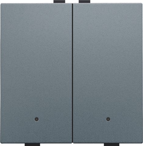 Niko - Tweevoudige drukknop met leds en comfortsensoren voor Niko H - 220-52202