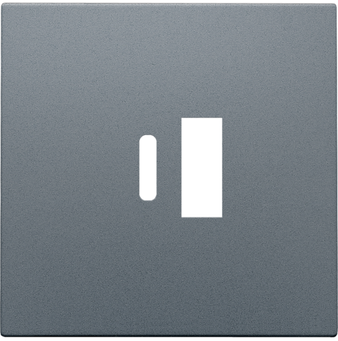 Niko - Afwerkingsset voor dubbele smart USB A en USB C lader, blue - 220-68002
