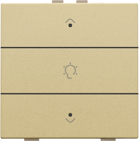 Niko - Enkelvoudige dimbediening voor Niko Home Control met leds, g - 221-52043