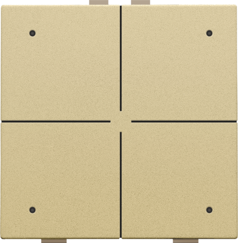 Niko - Viervoudige drukknop met leds en comfortsensoren voor Niko H - 221-52204