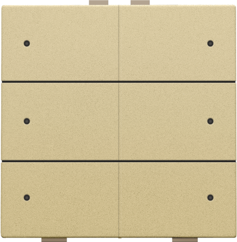 Niko - Zesvoudige drukknop met leds en comfortsensoren voor Niko Ho - 221-52206