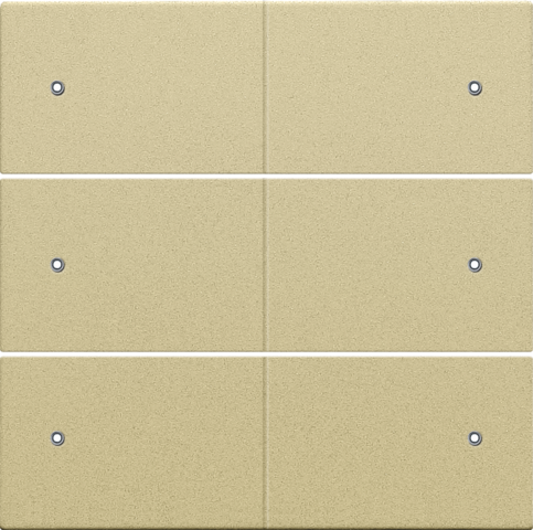 Niko - Afwerkingsset voor 6 voudige potentiaalvrije drukknop, 24 V, - 221-60150