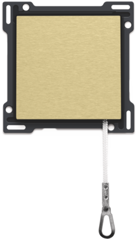 Niko - Afwerkingsset voor trekschakelaar, gold coated - 221-63606