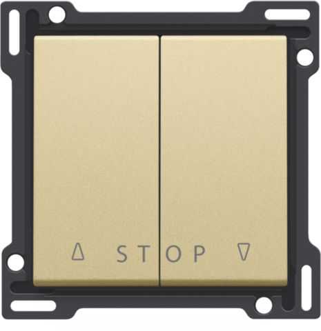 Niko - Afwerkingsset voor tweevoudige rolluikdrukknop voor elektron - 221-65918