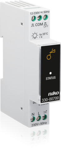 Niko - Universele modulaire dimmer met CAB ontstoring 5 350 W - 330-00700