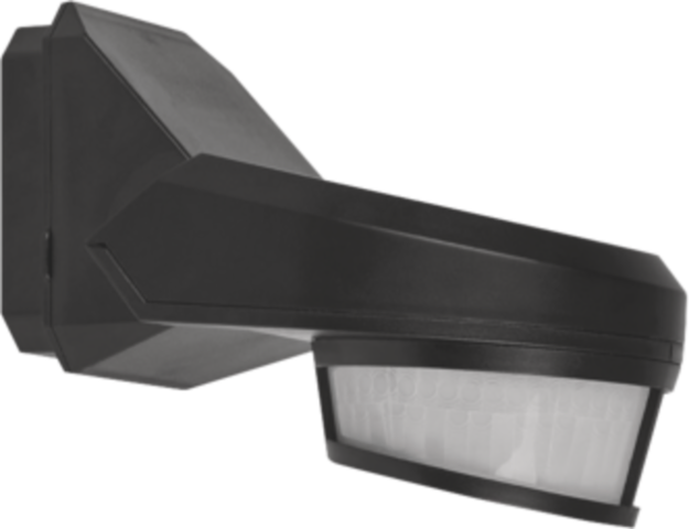Niko - Bewegingsmelder, 230 V, 16 m, 240°, IP54, voor opbouw, zwart - 351-26562