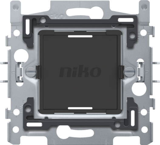 Niko - Sokkel voor een draadloze dimschakelaar, 60 x 71 mm, klauwbe - 360-00000