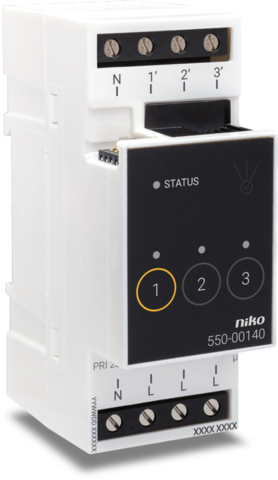 Niko - Ventilatiemodule voor Niko Home Control - 550-00140