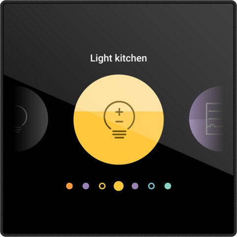 Niko - Digital black, een geconnecteerd en personaliseerbaar bedien - 550-18000