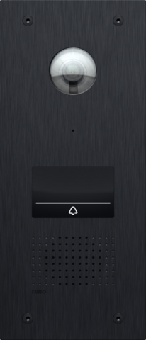 Niko - Videobuitenpost voor Niko Home Control, met 1 verlichte aanr - 550-22001