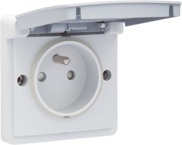 Niko - Spuitwaterdicht stopcontact 16 A/250 Vac met penaarde, besch - 700-36600