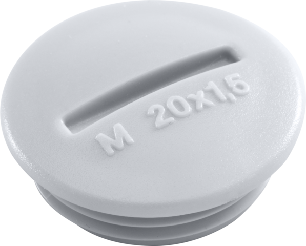 Niko - Spuitwaterdichte M20 blindstop, grey - 700-84000