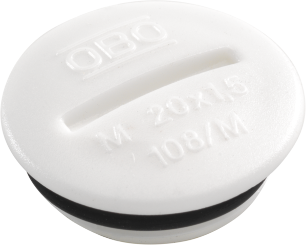 Niko - Spuitwaterdichte M20 blindstop, white - 701-84000