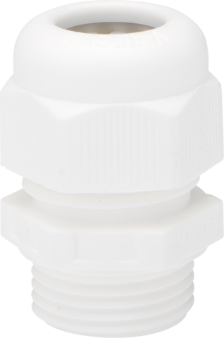 Niko - Spuitwaterdichte M20 wartel, wit - 701-84001