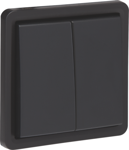 Niko - Spuitwaterdichte dubbele wisselschakelaar 10 AX/250 Vac met - 761-32600