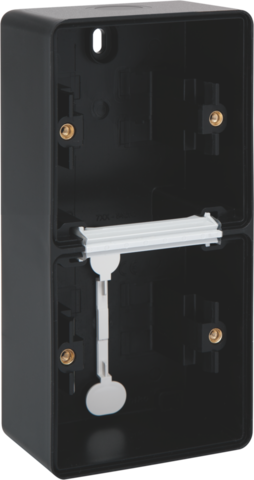 Niko - Spuitwaterdichte dubbele verticale opbouwdoos met twee enkel - 761-83201