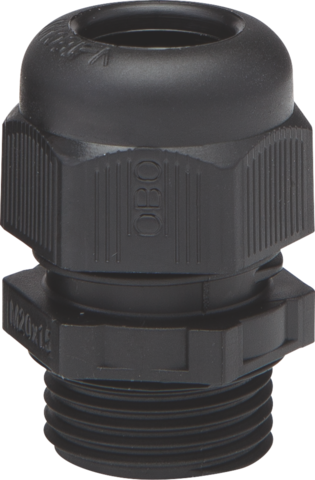 Niko - Spuitwaterdichte M20 wartel, zwart - 761-84001