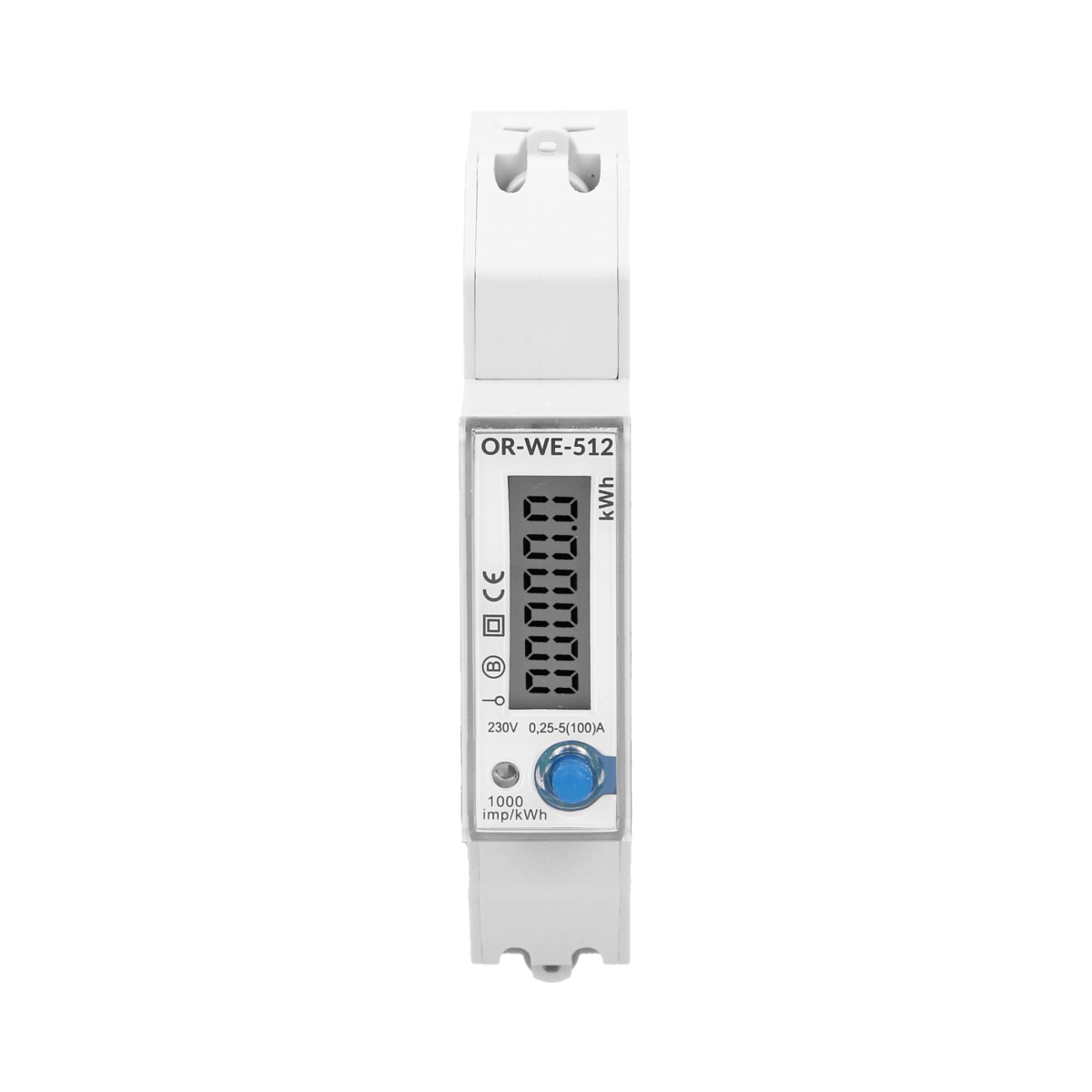 OR-WE-512: Digitale kWh-teller MID mono 100A - Image 3