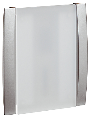 Grothe - CROMA 100 gong wit/zilver 8 12 V AC/DC of potentiaalvrij - 43170