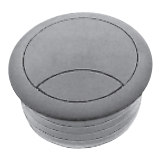 Vander Elst - Kabelset 2 deling Ø60mm zwart - 6292-5360