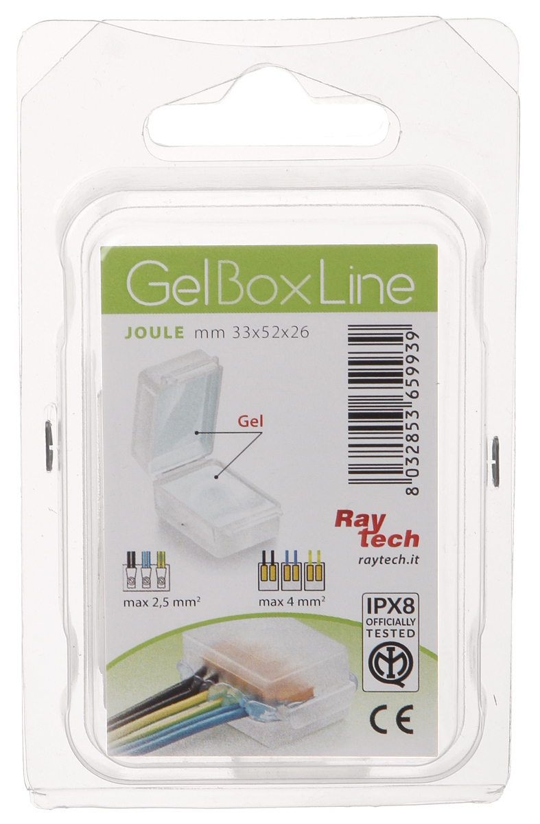 Raytech - GelBox Line IPX8/IMQ 33x52x26 (1 stuk) - JOULE
